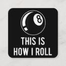Suche nach billard visitenkarten Lustig