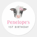 Suche nach rosa kuh aufkleber Kuhgeburt