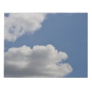 Suche nach clouds notizblock Blau