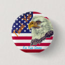 Suche nach danke für ihren service buttons Amerikanische flagge