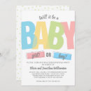 Suche nach typografie baby einladungen Babydusche