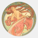 Suche nach alphonse mucha aufkleber Vintag