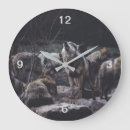 Suche nach wölfe wanduhren Wildtiere