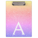 Suche nach lila rosa klemmbrett Monogramm