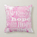 Suche nach brustkrebs kissen Hoffnung