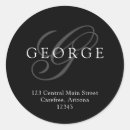 Suche nach adressen etikett aufkleber Monogramm