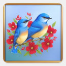 Suche nach blauer vogel aufkleber Für sie