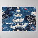 Suche nach christmas tree poster Blau