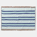 Suche nach zickzack muster decken Blau