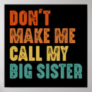 Suche nach große schwester poster Lustig