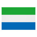 Suche nach leone poster Flagge von sierra leone