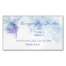 Suche nach lila libellen visitenkarten Aquarell