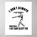 Suche nach cricket poster Fledermaus