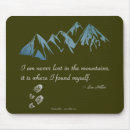 Suche nach verloren mousepads Berge