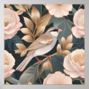 Suche nach rosa und gold poster Botanisch