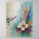 Suche nach beige und weiß poster Blume