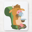 Suche nach kuh cartoons mousepads Kawaii