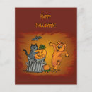 Suche nach halloween flyer Katze