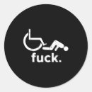 Suche nach rollstuhl rollstuhl aufkleber Lustig
