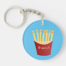 Suche nach pommes frites schlüsselanhänger Cartoon