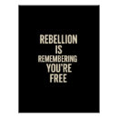 Suche nach rebellion poster Freiheit