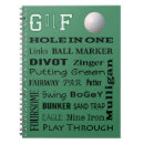 Suche nach golf kleine notizbücher Loch in einem