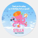Suche nach oktopus aufkleber Rosa