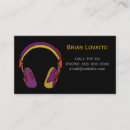 Suche nach diskjockeys visitenkarten Party