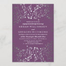 Suche nach amethyst hochzeit einladungen Schick