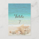 Suche nach muscheln tischkarten Strandhochzeit