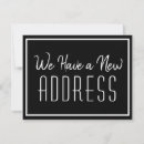 Suche nach neue adresse einladungen Typografie