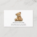 Suche nach teddybär visitenkarten Aquarell