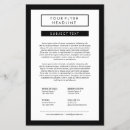 Suche nach sauber flyer Minimalistisch