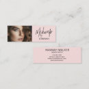 Suche nach make up mini visitenkarten Foto