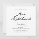 Suche nach mrs und mrs einladungen Elegant