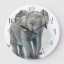 Suche nach elefant baby wanduhren Elefanten