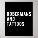 Suche nach doberman poster Tätowierung