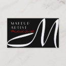 Suche nach makeup artist visitenkarten Monogramm