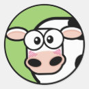 Suche nach kuh cartoon aufkleber Tiere