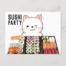 Suche nach sashimi postkarten Katze