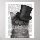 Suche nach graue katze poster Liebhaber von haustieren