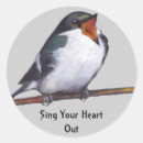 Suche nach singen aufkleber Vogelvogel