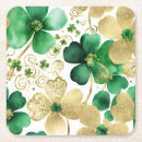 Suche nach shamrock untersetzer Gold
