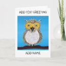 Suche nach lustige eule karten Ruhestand