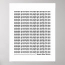 Suche nach wir erinnern uns an sie poster Zitat
