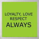 Suche nach loyalität poster Liebe