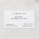 Suche nach rechtsanwalt am gesetz visitenkarten Elegant