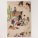 Suche nach rinder puzzle Cowboys