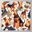 Suche nach airedale terrier poster Welpen