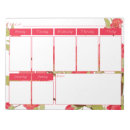 Suche nach wöchentlicher kalender notizblock Blume